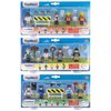 Playkidiz 12 Toy Action Figures & Accessories, 2 Inch Play People Construction and Community Worker Figurines - Pretend Play Toys for Kids 3+ (28Pcs)