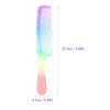 SOLUSTRE Womens Hair Brush Rainbow Hair Comb 3Pcs Hair Cutting Comb Salon Hair Comb Hair Cutting Comb Rainbow Rat Tail Comb Hair Cutting Comb Teasing Comb for Teasing Back Combing Travel Hairbrush