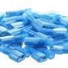 AIRIC Blue Female Spade Connector 16-14 AWG, 100 pcs Nylon Electrical Crimps Terminal Connectors for Automotive Speaker Auto Stereo Wiring Connect Quick Disconnect Crimp Terminals for 16,14 Gauge Wire