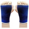 JUSDIQIR Palm Brace Wrist Support Sleeves (1 Pair), Everyday Use Wrist Brace, Compression Carpal Tunnel for Wrist Pain Relief, Fitness Gloves, Sports Glove, Wrist Brace for Men and Women (M, Blue)