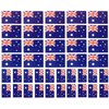 40 Tattoos: Australian Flag, Australia Party Favors