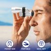 Rongon Pocket Monocular Telescope 8X 20MM Portable Monocular for Adults，Adjustable Compact Telescope for Wildlife Bird Outdoor Camping Travel