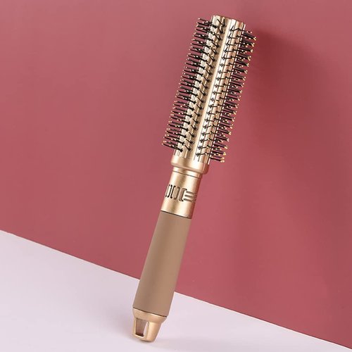 Leenchiry Wet Hair Brushes Detangler Brushes for Blow Drying Anti-Static Nylon Bristle Detangling Hair Brushes for Women Styling Hair Brush Comb for All Types Curly and Straight (Round)