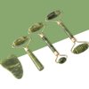 fuvooi Jade Gua Sha Facial Massager Set - 5 in 1 Skin Care Tools With Roller and Massager