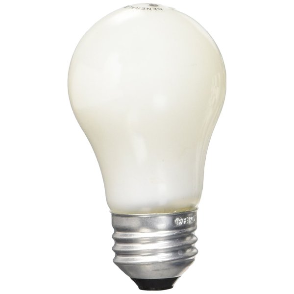 GE Lighting 97491 15A/W Incandescent Soft White Light Bulb (2 Pack)10 watts,