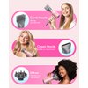 Wavytalk Ionic Hair Dryer Blow Dryer with Diffuser & Comb for Curly Hair Professional 1875W High Power Dryer with Ceramic Technology for Fast Drying as Salon Light and Quiet