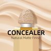 BEFIVECOK Liquid Concealer Makeup, Cream, #05 Natural, 100% Cruelty-Free, Full Coverage, Hydrating, Long-Lasting, Waterproof