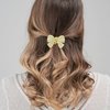 6 Pcs Gold Pearl Hair Claw Clips Butterfly Bowknot Hair Claws Small Rhinestone Fancy Hair Clips Metal Sparkling Hair Clamps Hair Styling Accessories for Women Girls