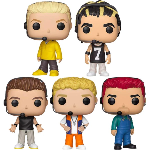 FunKo Pop! Rocks: NYSNC Collectible Vinyl Figures, 3.75" (Set of 5)
