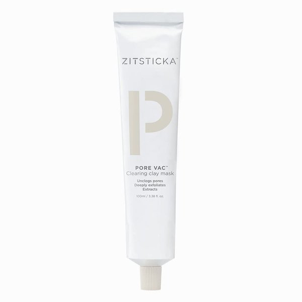 ZitSticka PORE VAC, Acid-Rich Clay Mask To Vacuum Pores + Smooth Texture | Derm-Backed, 100 ml