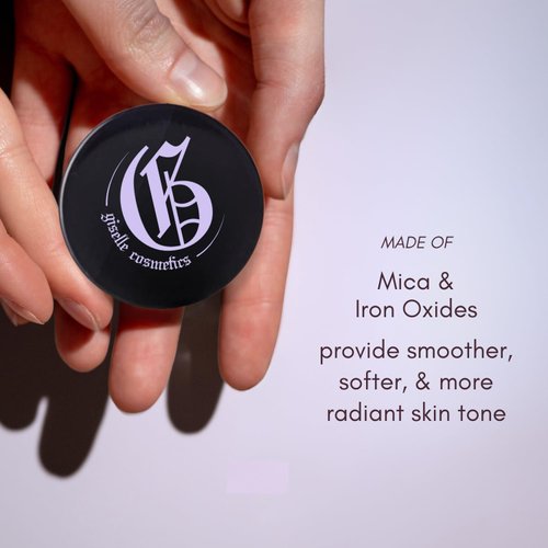 Giselle Cosmetics Loose Powder Organic Mineral Eyeshadow - Olive Gold