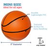Botabee 5" Mini Basketball Balls Set of 3 - Ideally Sized for Boys, Toddlers, Mini Hoop Enthusiasts - Exciting Toy for Endless Games, Activities - Durable PVC - Versatile for Indoor or Outdoor Play