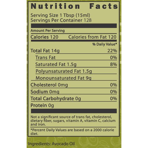 All Natural Avocado Oil