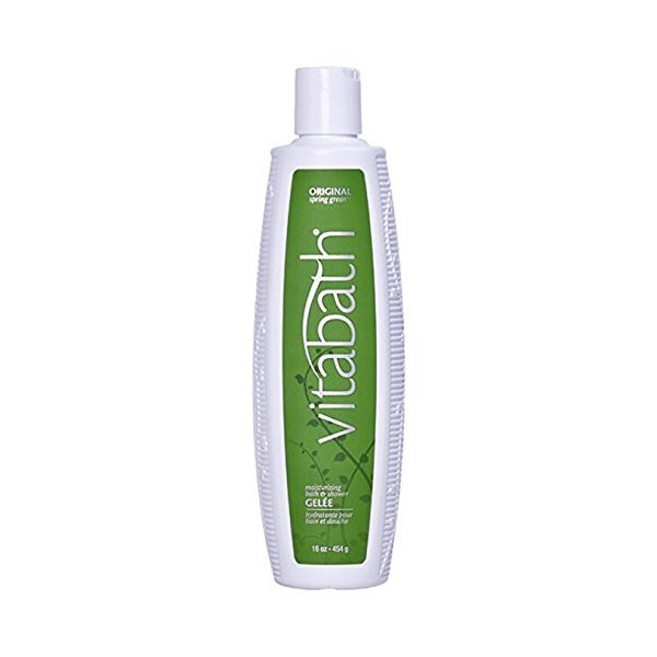 Vitabath Moisturizing Bath & Shower Gelée, Original Spring Green - 16 oz