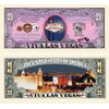 5 Las Vegas 21 Dollar Bill with Bonus “Thanks a Million” Gift Card Set