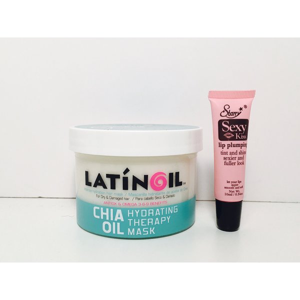 LatinOil Chia Oil Hydrating Therapy Hair Mask (For Dry and Damaged Hair) 250 Ml / 8.5oz by Latinoil