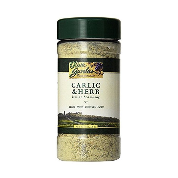 Olive Garden Garlic & Herb Italian Seasoning, 4.5 Ounce
