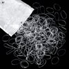 Teenitor Clear Hair Elastics,Clear Rubber Bands for Hair, Clear Hair Ties