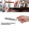 Teasing Comb, 3 Row Comb Hair Care Hair Styling Modeling Comb Lightweight Hair Salon Supplies Comb (White)