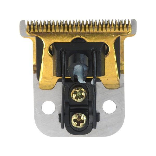 YYU Stainless Steel Cut Blade (Gold), T Style Shape Hair Clipper Blade for D7#32655 D8#32400,for An-dis Slimline Pro Li D7/D8