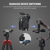 NEEWER EOS R8 Camera Cage with HDMI Cable Clamp, NATO Rail, Quick Release Arca Type Base, Anti Twist Screws, Protective Aluminum Video Rig Compatible with Canon R8 DJI RS 2 RSC 2 RS 3 Pro, CA039