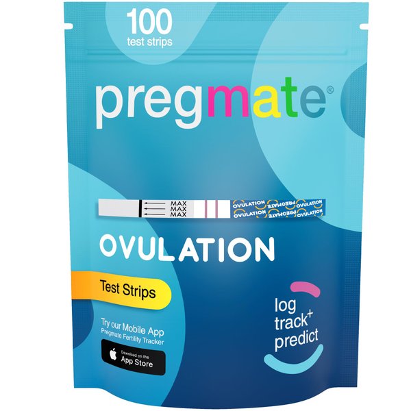 Pregmate 100 Ovulation Test Strips Predictor Kit (100 Count)