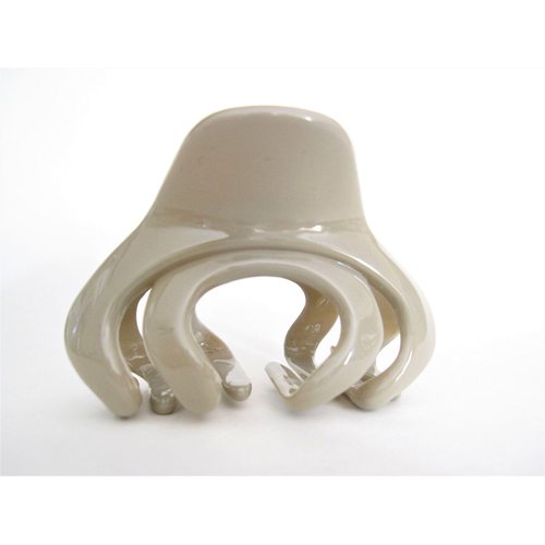 Generic Beige octopus hair claw clip for thick hair