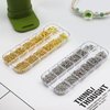 1720pcs Jump Rings for Jewelry Making Kit with Jump Rings and Lobster Clasps，Gold & Silver Open Jump Rings for Necklace and Jewelry Repair，Jewelry Findings Kit for Jewelry Making Supplies