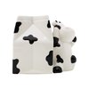 Sixdrop Cow Utensil Holder | Kitchen Crock Storage | Cow Print Stuff Accessories Decoration | Cute Cow Gifts For Women | La Vaca Animal Cow Decor | Countertop Cow Stuff Vase