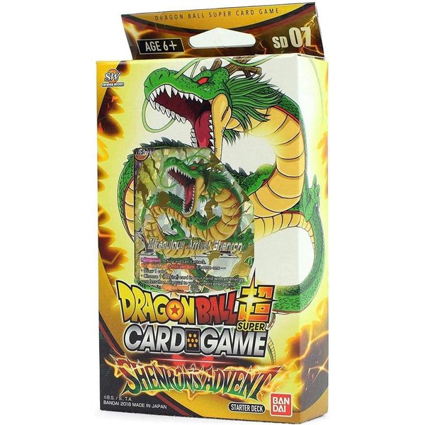 BANDAI BCLDBST1237 Dragon Ball Super Card Game: Starter Deck-Shenron's Advent