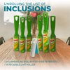 Libman Mini Lint Roller Set with Reusable Lint Remover Brush -Travel Sticky Lint Removing Tool for Pet Hair, Dust, Small Crumbs - 6.5" Portable Lint Brushes with Hanger Hole - 6 Pack (180 Sheets)