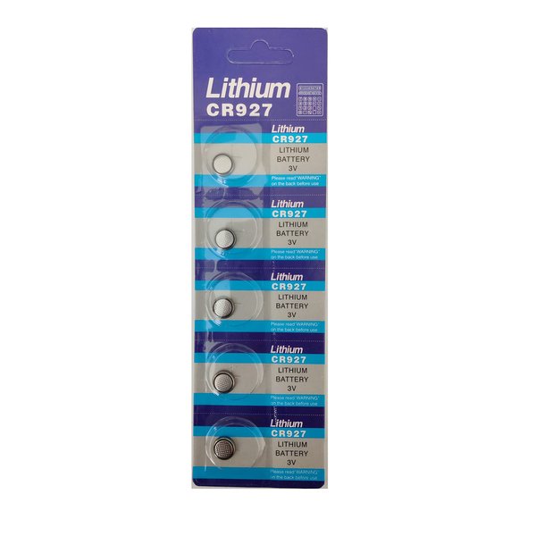 Generic 5 X Cr927 Br927 927 3V Lithium Batteries