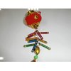 Vietnamese New Year Decorative Plastic Hanging Lantern with Firecracker 2" Size (lồng đèn treo tết)