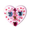 Melissa & Doug Created by Me! Wooden Heart Magnets Craft Kit (4 Designs, 4 Paints, Stickers, Glitter Glue) 8.75 x 5