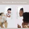 Double Sided Mirror for Makeup - 1X & 3X Magnifying Makeup Mirror with Stand - Table Mirror for Makeup - Small Mirror for Desk Vanity Mirror