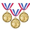 Abaokai 12 Pieces Soccer Medals for Awards for Kids and Adults, Gold Award Medals Set - Metal Olympic Style for Kid’s Sports Soccer Games and Prizes Awards, Party Favors, 2 Inches