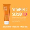 Nip+Fab Vitamin C Fix Scrub for Face with Coconut Oil and Coffee Seed Cleansing Exfoliating Facial Cleanser for Skin Brightening Fine Lines and Wrinkles, 2.5 fl oz