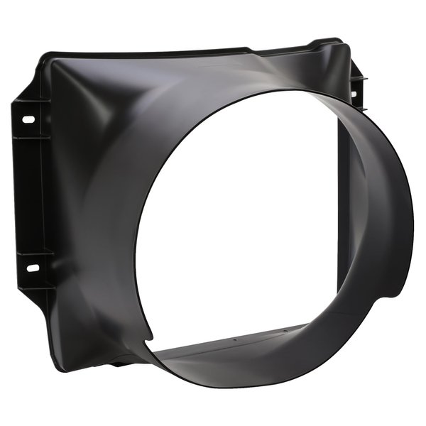KUAFU Radiator Cooling Fan Shroud Compatible with 1987-1995 Jeep Wrangler YJs W/ 2.5 engine PP Plastic Black