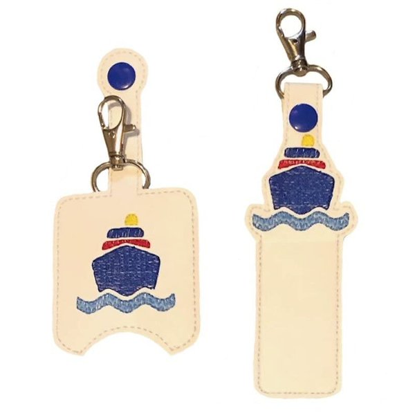 Cruise Ship Hand Sanitizer Holder And/Or Lip Balm Holder