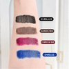 Colorful Mascara, Brown mascara, Colorful Mascara Set, Fast Dry Eyelashes Curling Lengthening Eye Lashes Waterproof Color Mascara Eye Makeup Brown (02#)