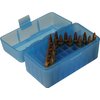 MTM 50 Round Rifle Ammo Box 17, 204, 223, 5.56x45, 6x47