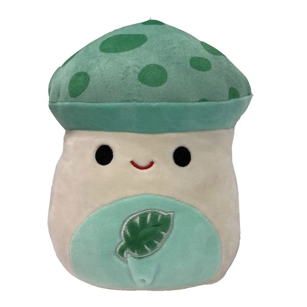 Squishmallow Oficial Kellytoy Food Squad Plush Toys Soft Plush Animal (8 Inch, Sydney Mushroom)