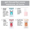essie Nail Care, 8-Free Vegan, Matte About You Top Coat, mattifying nail polish, 0.46 fl oz