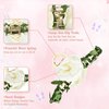 Yonchic 2-Piece Multiple Shapes Metal Hair Clips, Camellia Flower Hair Claws for Thin/Medium Thick Hair, Elegant Rose Barrettes Strong Hold Hair Clamps Non Slip Cute Fabric Hair Accessories