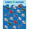 Vileafy 18 Airplane Party Favors for Kids Ages 8-12 Years Old, Airplanes Toys- Bulk Mini Pull Back Back Planes for Kids Valentines Day Gifts, Class Treasure Box, Goodie Bag Stuffers