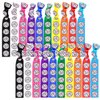 20 Pieces Volleyball or Baseball Hair Accessories Elastic Ribbon Girls Volleyball Baseball Sport Hair Ties Ponytail Holders No Crease Hair Bands (Volleyball)