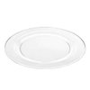 EcoQuality 7.5 inch Clear Round Salad Plate – Elegant Disposable Plastic Dinner Plate for Weddings, Parties, Catering, and Buffets – Durable & Reusable Tableware (240)
