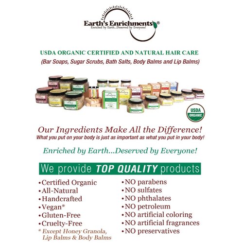 USDA Organic Bar Soap Collection (Lavender)