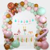 Christmas Balloon Garland Arch Kit, 119Pcs Christmas Balloons with Candy Cane Balloons for Christmas Party Decorations Xmas New Year Christmas Birthday Party Supplies