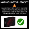Brickshining LED Lighting Compatible with Lego Ghost & Phantom II 75357, Light Kit Compatible with Lego 75357, Giving Light to Model, NOT Included The Model Set(RC Model)